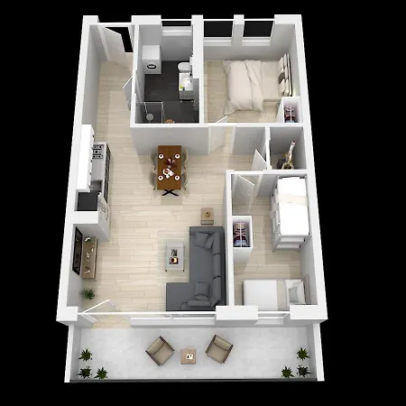 Gebirgsresort - 3 2 3 Appartamento *